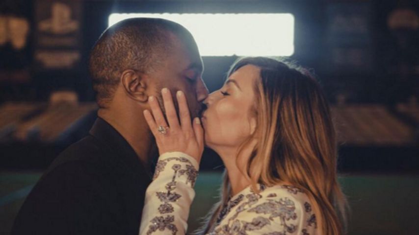 Kim Kardashian und Kanye West