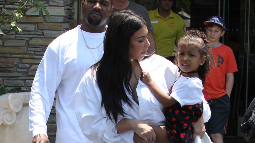 Kanye West, Kim Kardashian und North West