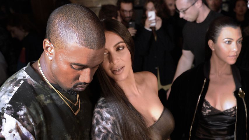 Kanye West und Kim Kardashian