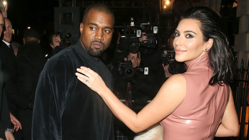 Kim Kardashian und Kanye West