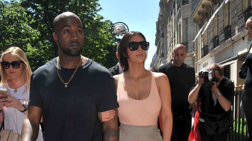 Kim Kardashian und Kanye West