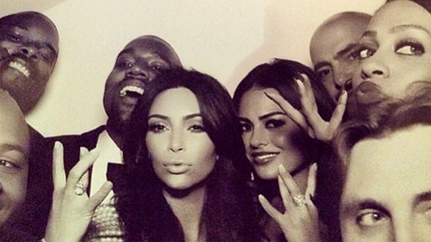 Kim Kardashian und Kanye West