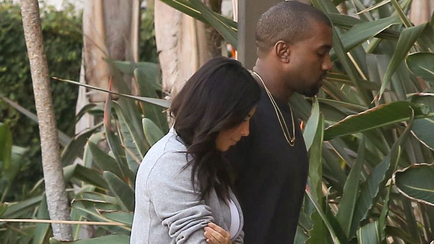 Kim Kardashian und Kanye West