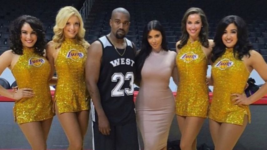 Kim Kardashian und Kanye West