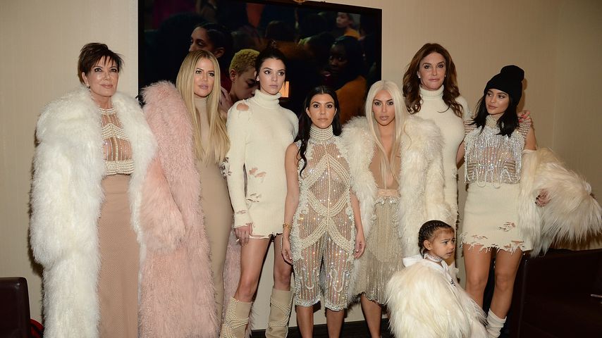 Kris, Khloe, Kendall, Kourtney, Kim, Caitlyn, Kylie und North West