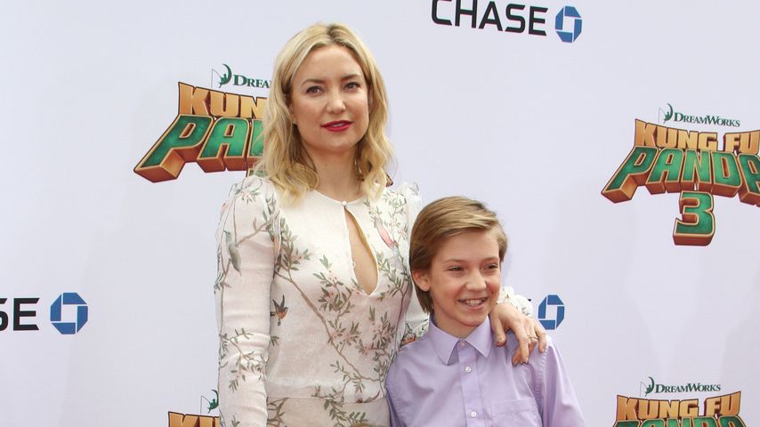 Kate Hudson mit ihren Söhnen