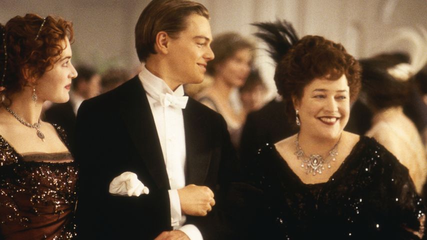 Kate Winslet, Leonardo DiCaprio und Kathy Bates in "Titanic"