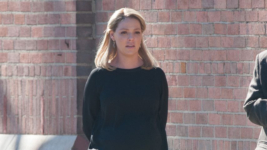 Katherine Heigl bei den Dreharbeiten der TV-Serie "Doubt" in Los Angeles