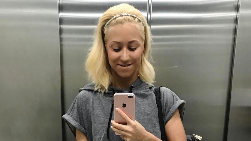 Kathrin Menzinger im Sport-Outfit