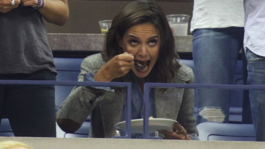 Katie Holmes beim 11. Tag der Tennis-US-Open