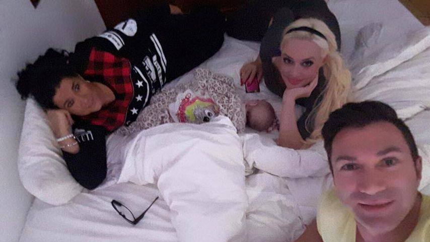 Iris Klein, Sophia Cordalis, Daniela Katzenbergerr und Lucas Cordalis