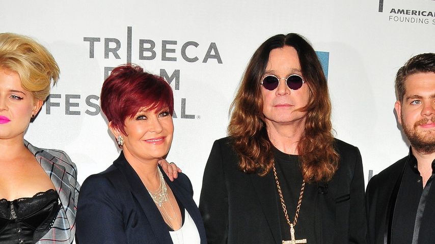 Sharon Osbourne, Ozzy Osbourne, Kelly Osbourne und Jack Osbourne