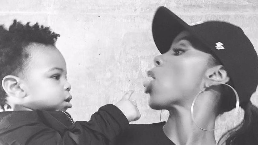 Kelly Rowland mit ihrem Sohn Titan Jewell