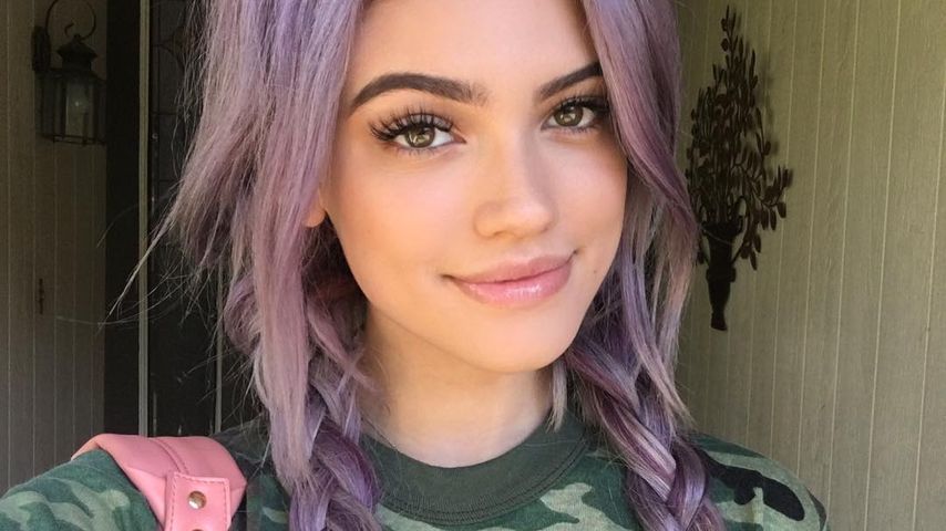 Kelsey Calemine auf einem Selfie