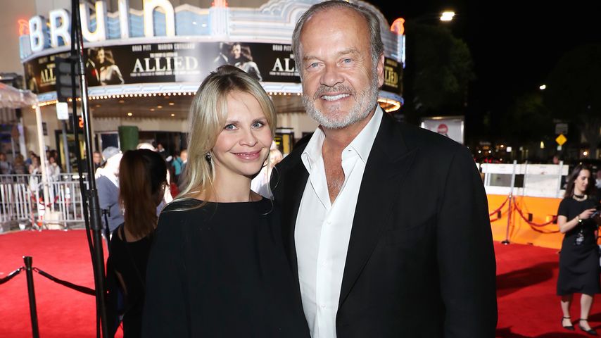 US-Schauspieler Kelsey Grammer mit Ehefrau Kaythe Walsh beim "Allied LA"-Fan-Event in Westwood