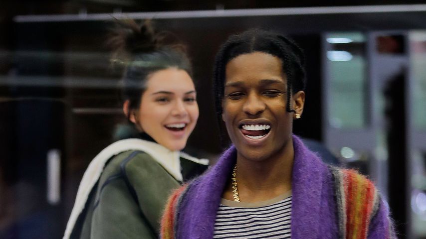 Kendall Jenner und ASAP Rocky beim gemeinsamen Shoppen in New York