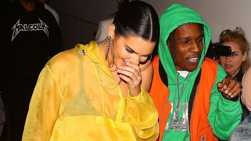 Kendall Jenner und ASAP Rocky in New York