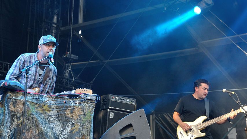 Kevin Garcia bei einem Auftritt mit Grandaddy