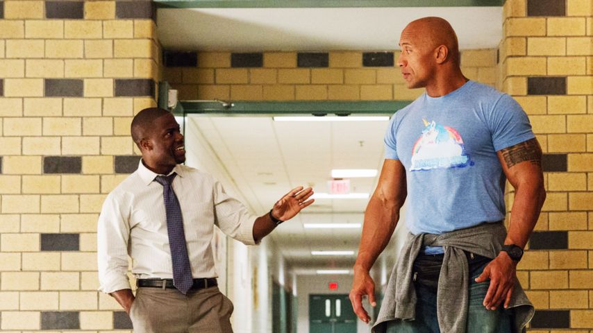 Kevin Hart und Dwayne Johnson im Film Central Intelligence