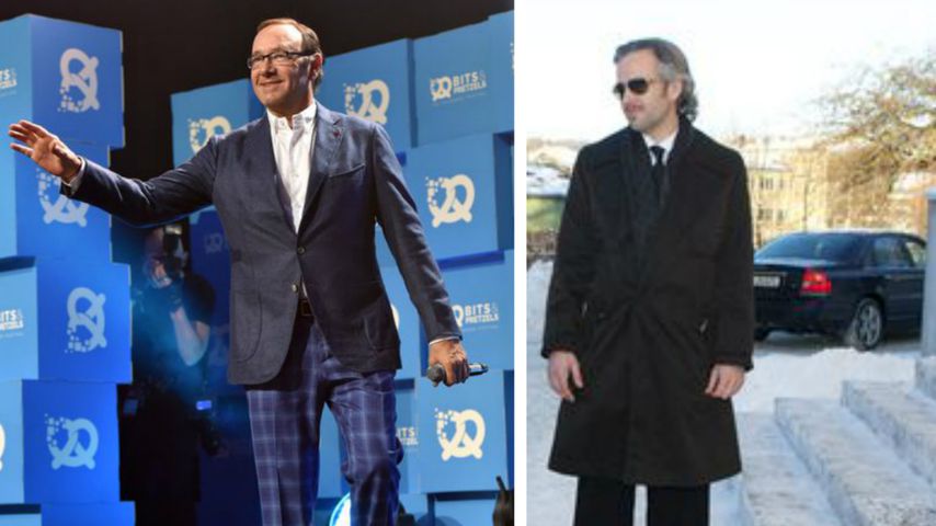 Schauspieler Kevin Spacey und Schriftsteller Ari Behn