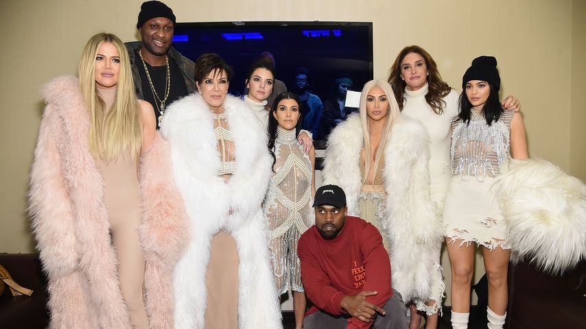 Khloe Kardashian, Lamar Odom, Kris Jenner, Kendall Jenner, Kourtney Kardashian, Kanye West, Kim Kard