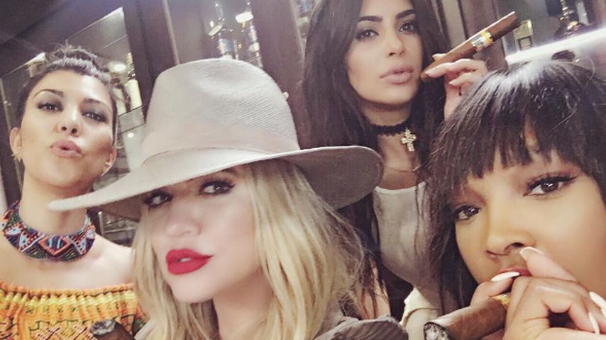 Khloe Kardashian, Kim Kardashian und Kourtney Kardashian