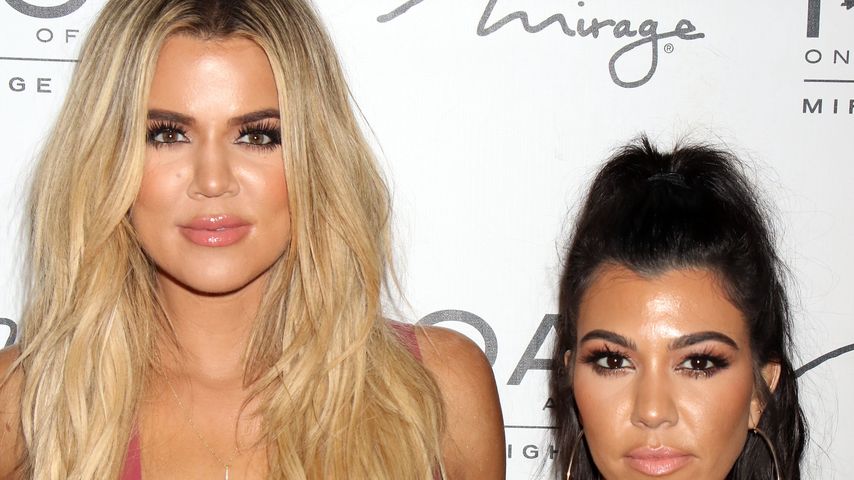 Khloe Kardashian und Kourtney Kardashian
