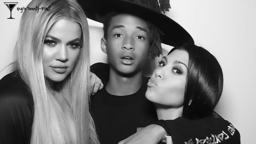 Khloe Kardashian, Kourtney Kardashian und Jaden Smith