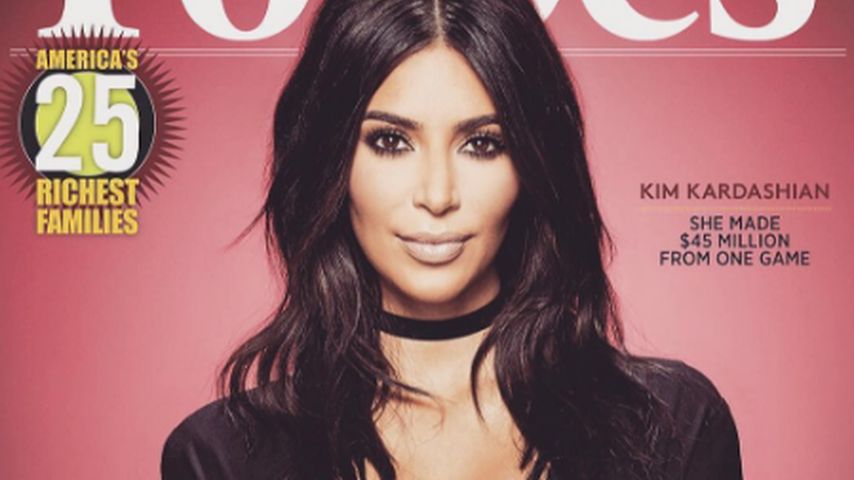 Kim Kardashian auf dem Forbes-Cover
