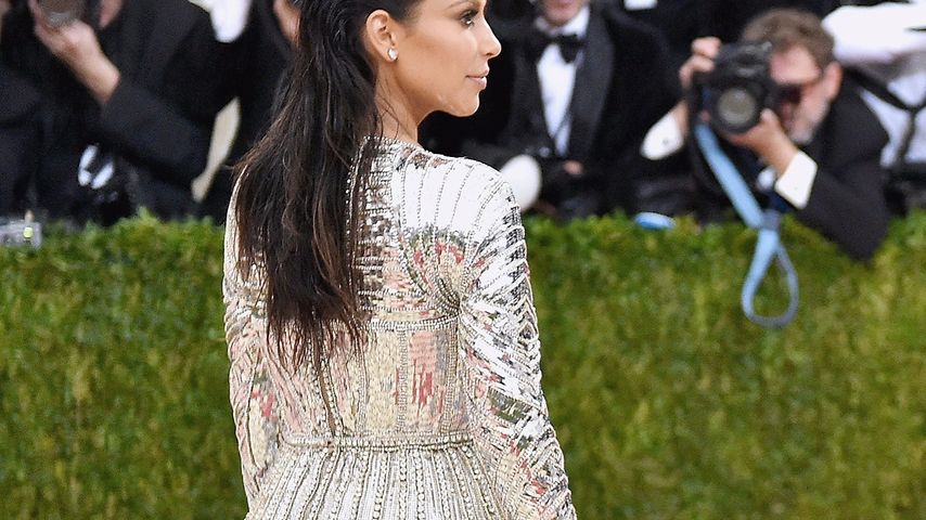 Kim Kardashian auf einer Gala in New York City