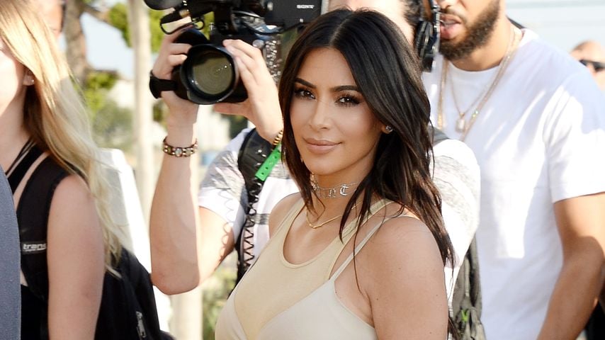 Kim Kardashian beim "Famous"-Event ihres Mannes Kanye West