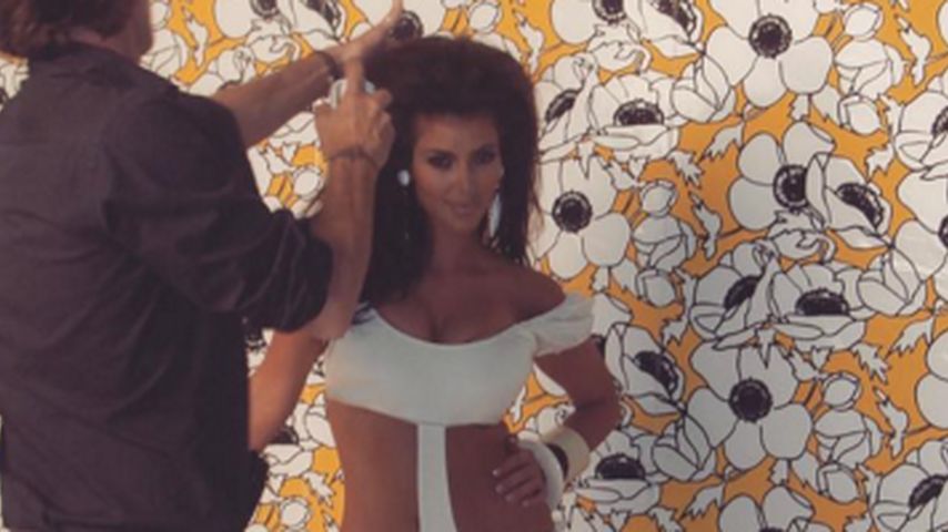 Kim Kardashian beim Playboy-Shooting im Jahr 2007