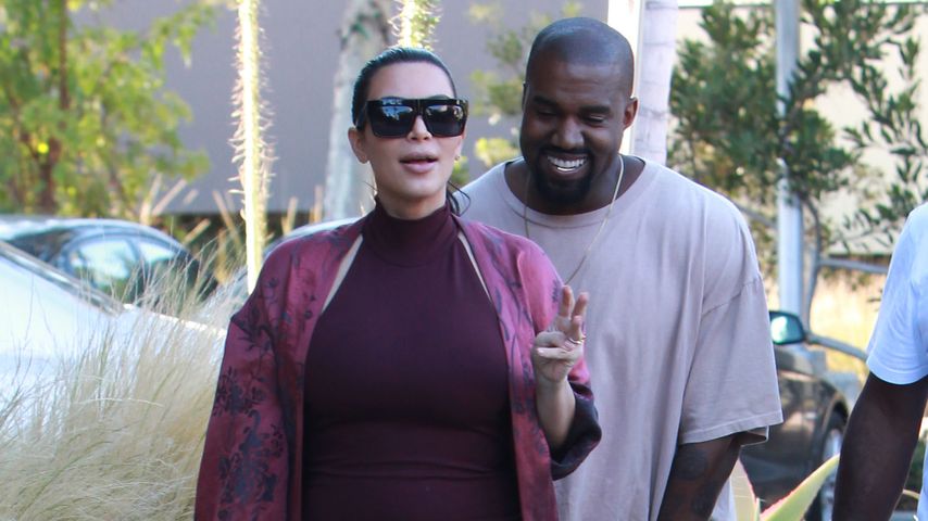 Kim Kardashian und Kanye West
