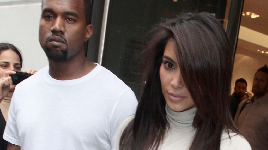 Kim Kardashian und Kanye West