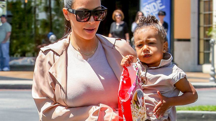 Kim Kardashian und North West