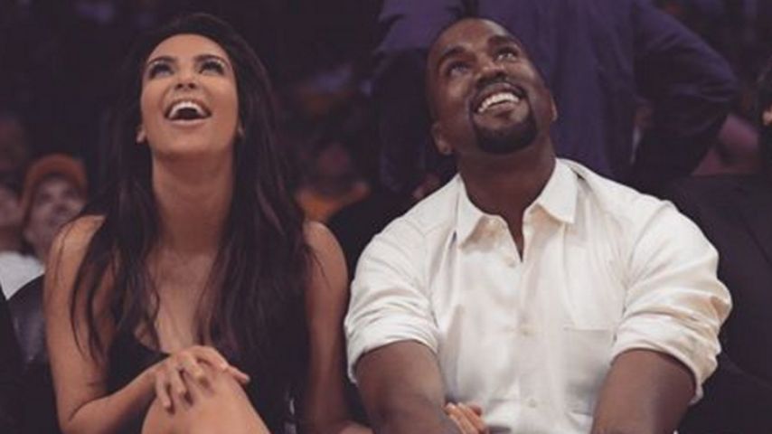 Kim Kardashian und Kanye West