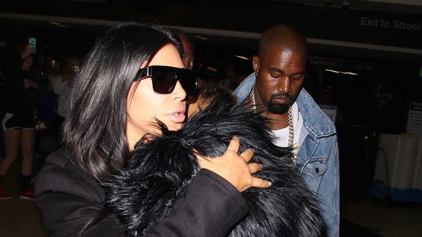 Kim Kardashian, Kanye West und North West