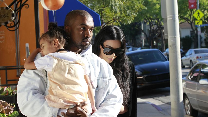 Kim Kardashian, Kanye West und North West