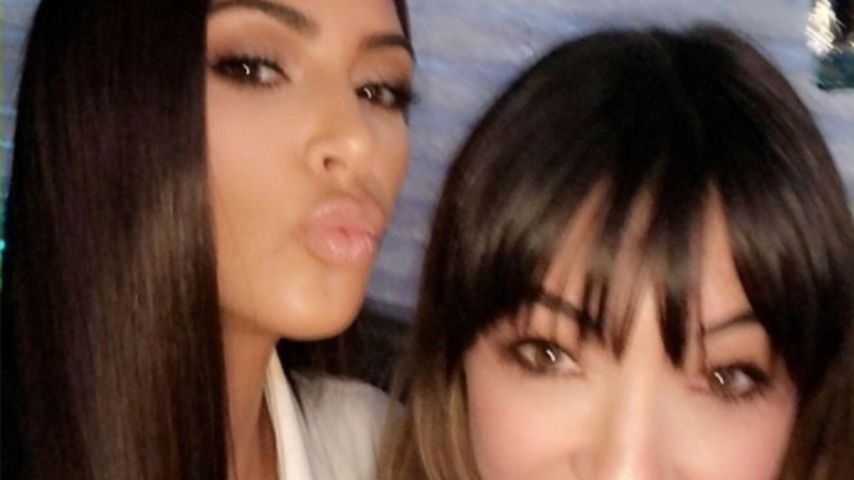 Kim Kardashian mit Amber Jenkins