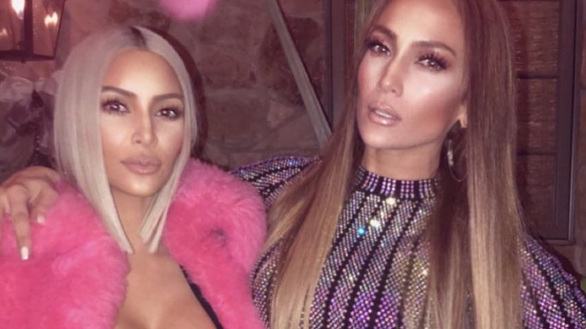 Kim Kardashian und Jennifer Lopez auf einer Party in LA