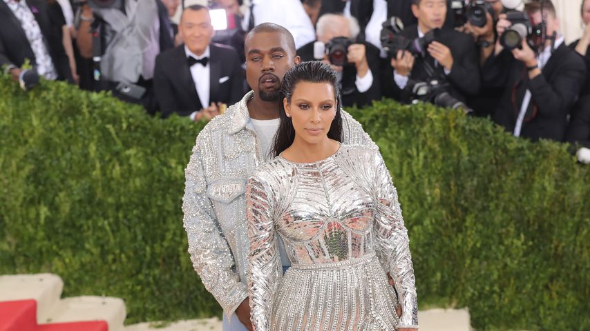 Kim Kardashian und Kanye West bei der Met Gala 2016