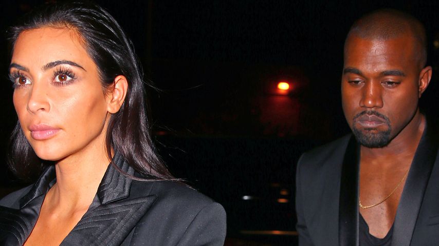 Kim Kardashian und Kanye West