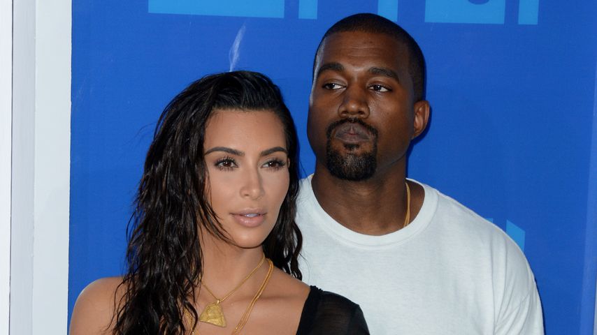 Kim Kardashian und Kanye West in New York