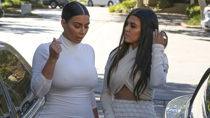 Kim Kardashian und Kourtney Kardashian