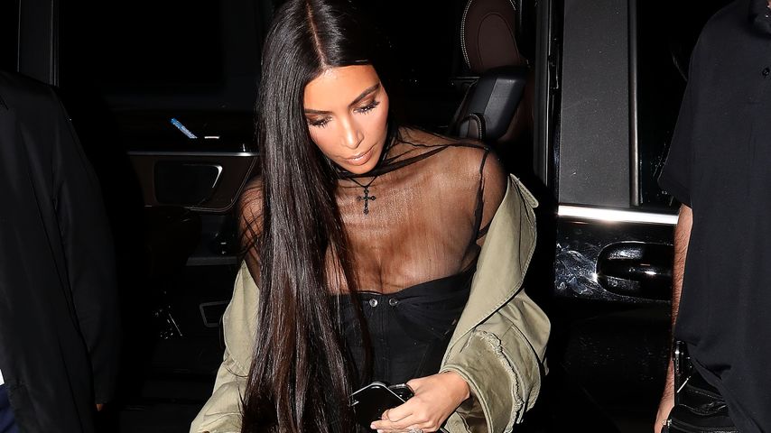 Kim Kardashian am 2. Oktober in Paris