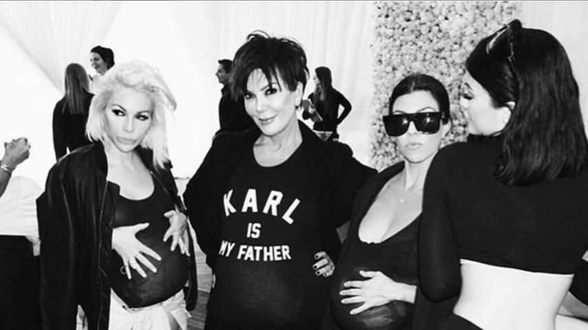 Kylie Jenner, Kim Kardashian und Kris Jenner