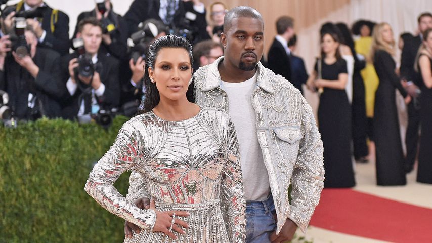 Kim und Kanye bei der "Costume Institute Gala" im Metropolitan Museum of Art 2016
