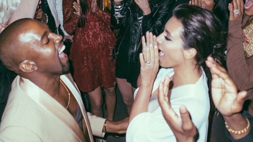 Kim Kardashian und Kanye West