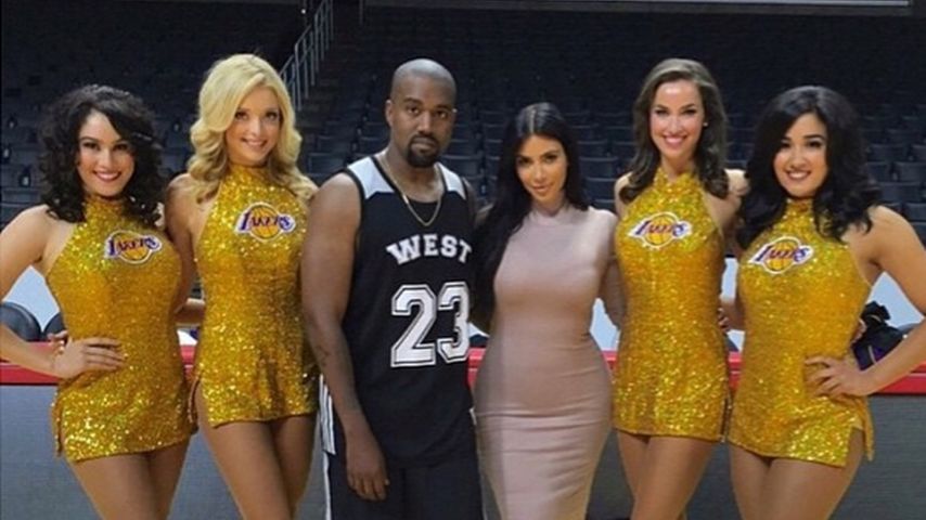 Kim Kardashian und Kanye West