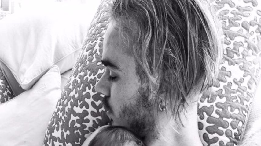 Kirstie Alleys Enkel Waylon Tripp Parker und dessen Papa William True